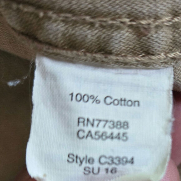 Madewell Womens Fleet Passage Utility Cargo Jacket XS Khaki Military Gorpcore - Picture 8 of 11